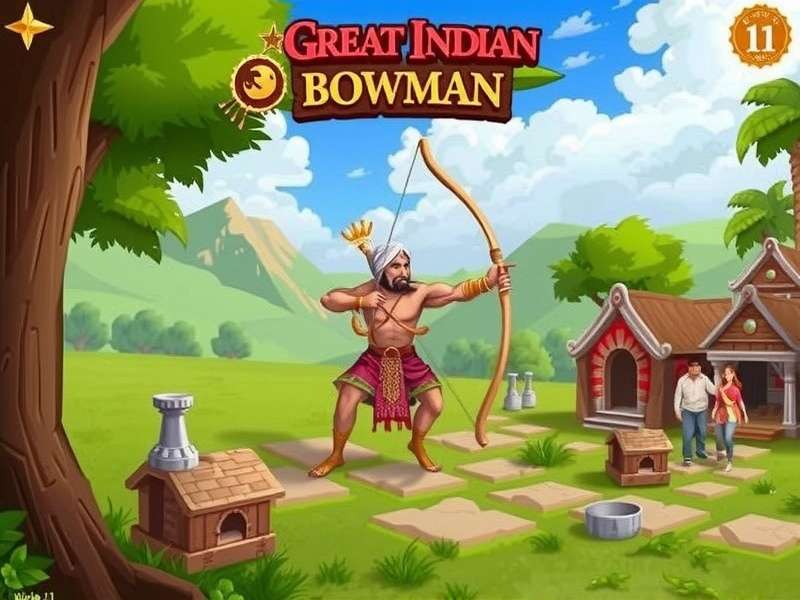 Great Indian Bowman Game Screenshot
